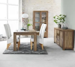 Skænk JUNGEN 2 låger 3 skuffer vild eg farve