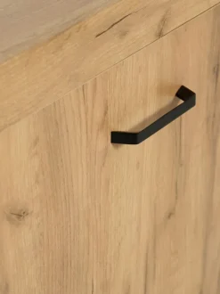 Skænk LINTRUP 1 låge 3 skuffer egefarve