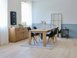 Skænk LINTRUP 2 låger 3 skuffer egefarve