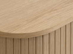 Skænk LYNGVIG 160 cm 2 jalousilåger eg natur