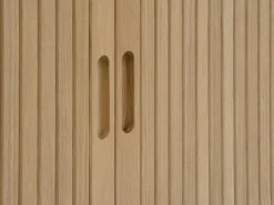 Skænk LYNGVIG 160 cm 2 jalousilåger eg natur