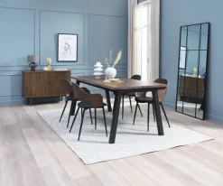 Skænk LYNGVIG 120cm jalousilåger mørk eg