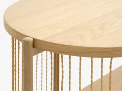 Skænk SNESLEV 2 hylder egefarve