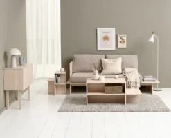 Skænk SOLLERUP 2 låger massiv fyr