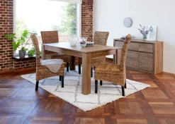 Skænk VEDDE 3 låger 3 skuffer vild eg