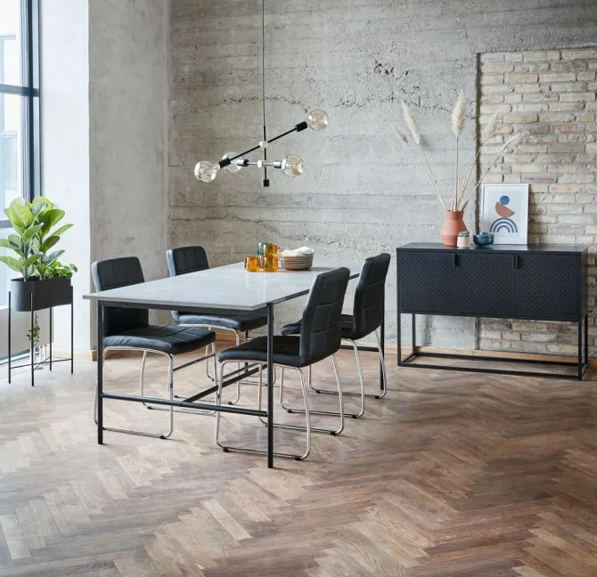 Skænk VIRUM 3 låger sort