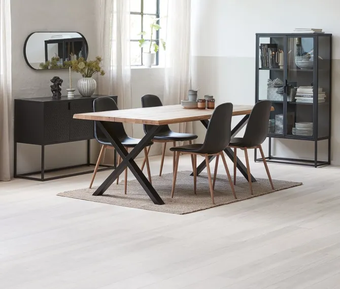 Skænk VIRUM 3 låger sort