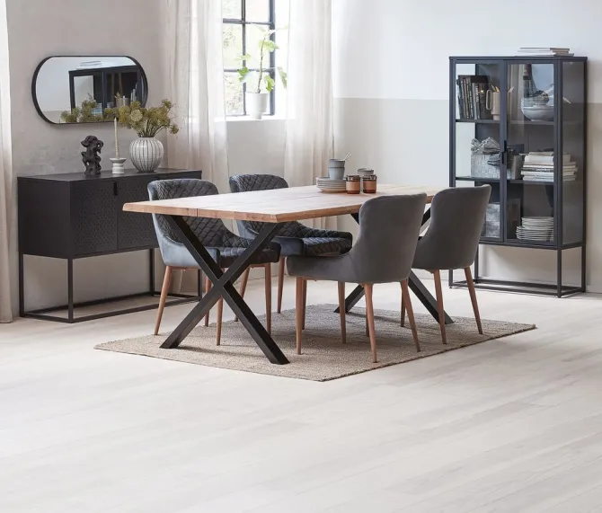 Skænk VIRUM 3 låger sort