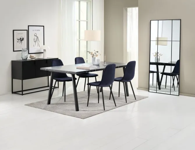 Skænk VIRUM 3 låger sort