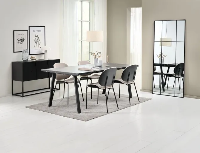 Skænk VIRUM 3 låger sort