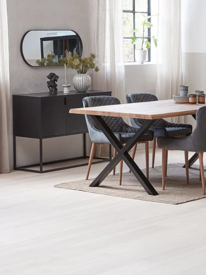 Skænk VIRUM 3 låger sort