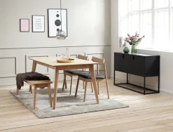 Skænk VIRUM 3 låger sort