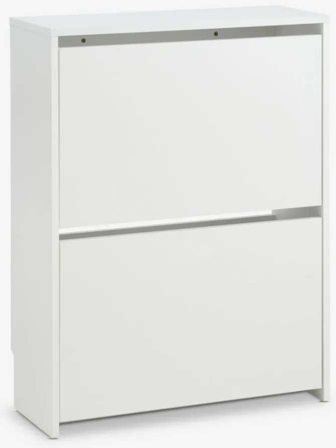 Skoskab BAKHUSE 2 rum hvid