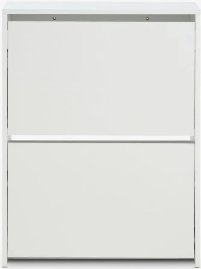 Skoskab BAKHUSE 2 rum hvid