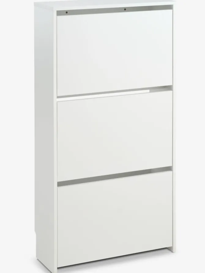 Skoskab BAKHUSE 3 rum hvid