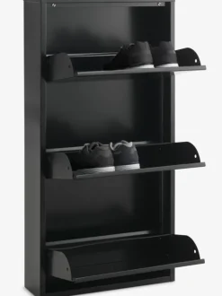 Skoskab HALLENSLEV 3 rum sort