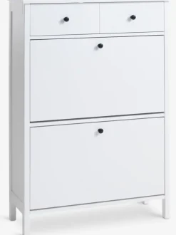 Skoskab TERPET 2 rum hvid