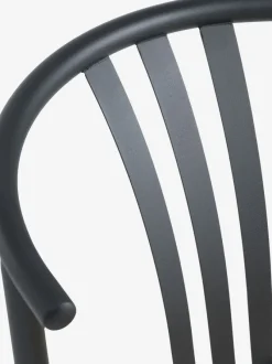 SKOVLUNDE L200 bord mørk eg + 4 JYDERUP sort/natur