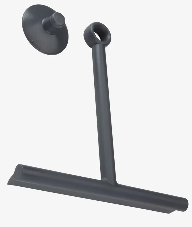 Skraber FORSBY m/sugekop grå