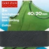 Skråbånd bomuld 40/20 mm sort