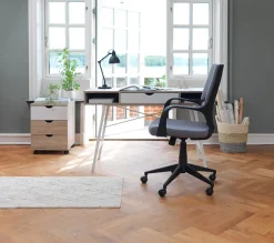 Skrivebord ABBETVED 48x120 eg/hvid