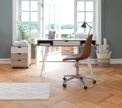 Skrivebord ABBETVED 48x120 eg/hvid