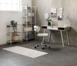 Skrivebord ABBETVED 48x120 eg/hvid