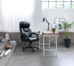 Skrivebord ABBETVED 48x120 eg/hvid