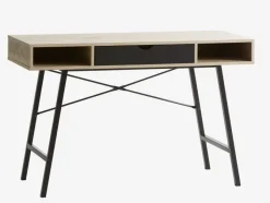 Skrivebord ABBETVED 48x120 eg/sort