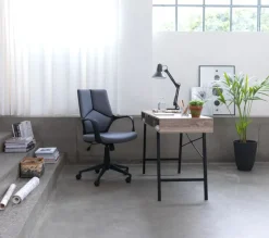 Skrivebord ABBETVED 48x120 eg/sort