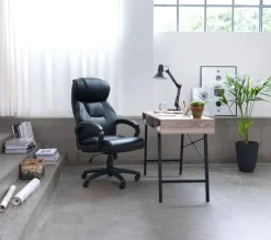 Skrivebord ABBETVED 48x120 eg/sort