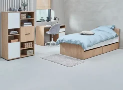 Skrivebord BILLUND 54x120 eg/hvid