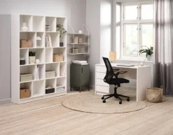 Skrivebord LIMFJORDEN 60x120 4 skuffer hvid