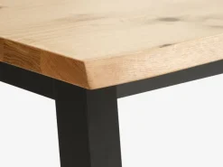 Skrivebord SKOVLUNDE 60x120 eg natur/sort