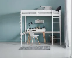 Skrivebord TAMHOLT 50x100 hvid/natur