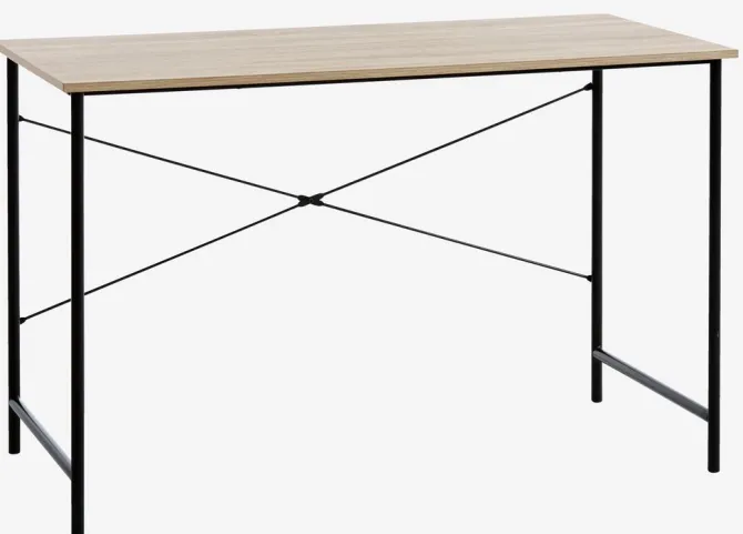 Skrivebord VANDBORG 60x120 eg/sort