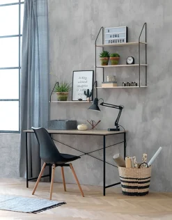 Skrivebord VANDBORG 60x120 eg/sort