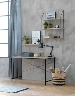 Skrivebord VANDBORG 60x120 eg/sort