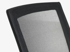 Skrivebordsstol ASPERUP sort mesh/sort stof