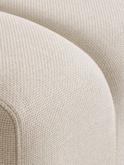 Sofa ALLESE chaiselong højrevendt beige stof