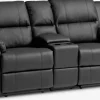 Sofa BATUM 2-pers. vippefunktion sort