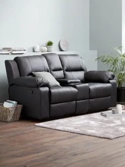 Sofa BATUM 2-pers. vippefunktion sort