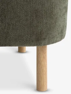 Sofa BREDAL 2,5-pers. olivengrønt stof/egefarve