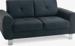 Sofa DAMHALE 2-pers. sort