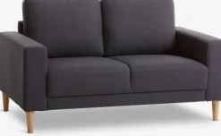 Sofa EGENSE 2-pers. mørkegråt stof