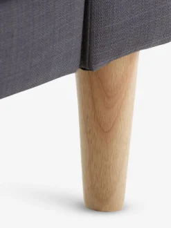 Sofa EGENSE 2-pers. mørkegråt stof