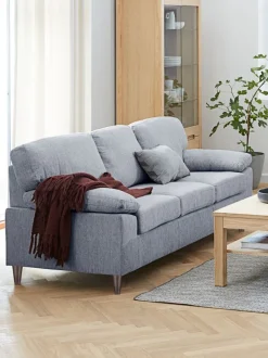 Sofa GEDVED 3-pers. lysegrå