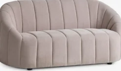 Sofa HUNDIGE 2-pers. beige stof