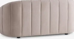 Sofa HUNDIGE 2-pers. beige stof