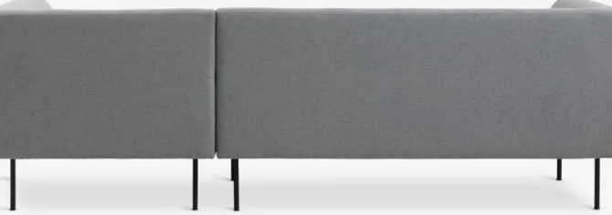 Sofa KARE chaiselong højrevendt lysegrå